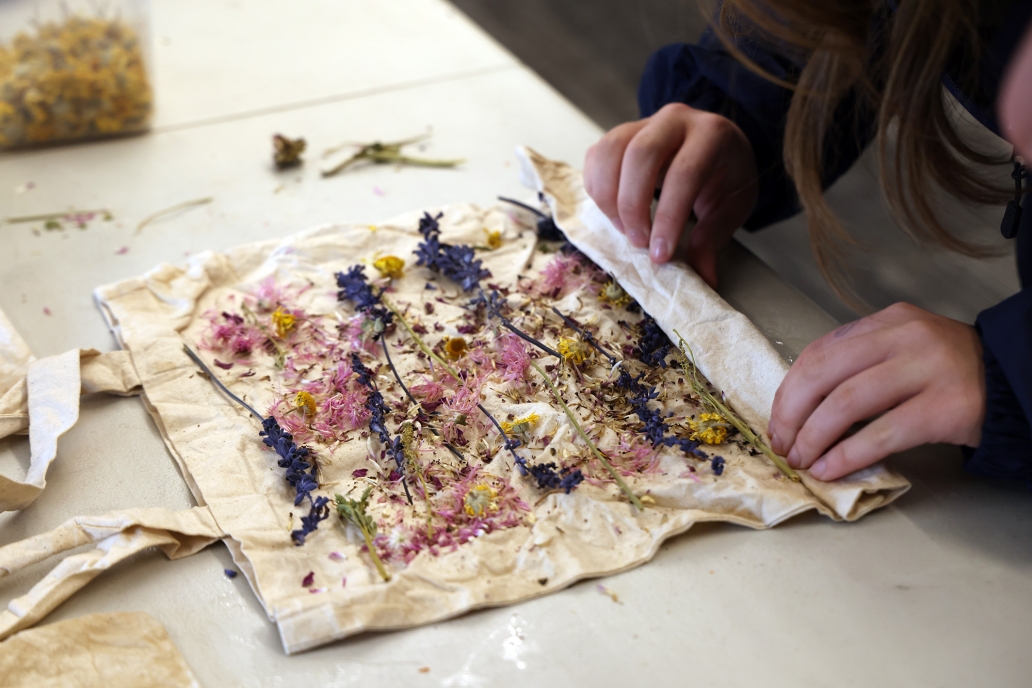 BCL natural dyes tote bag