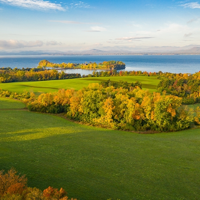 View of Lake Champlain from Windmill Hill