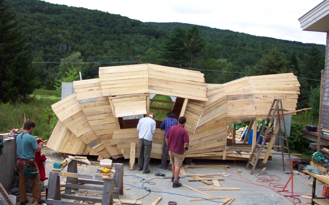 Yestermorrow building project