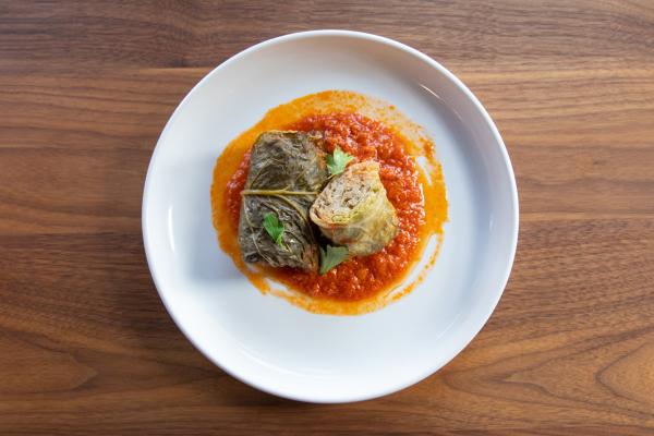 Stuffed Cabbage from Shelburne Farms.